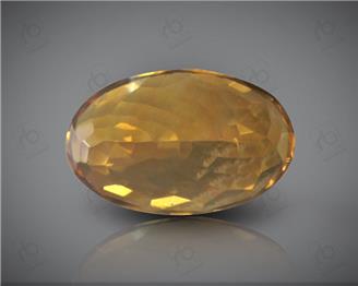 Yellow Citrine Natural Certified  4.63CTS-8449